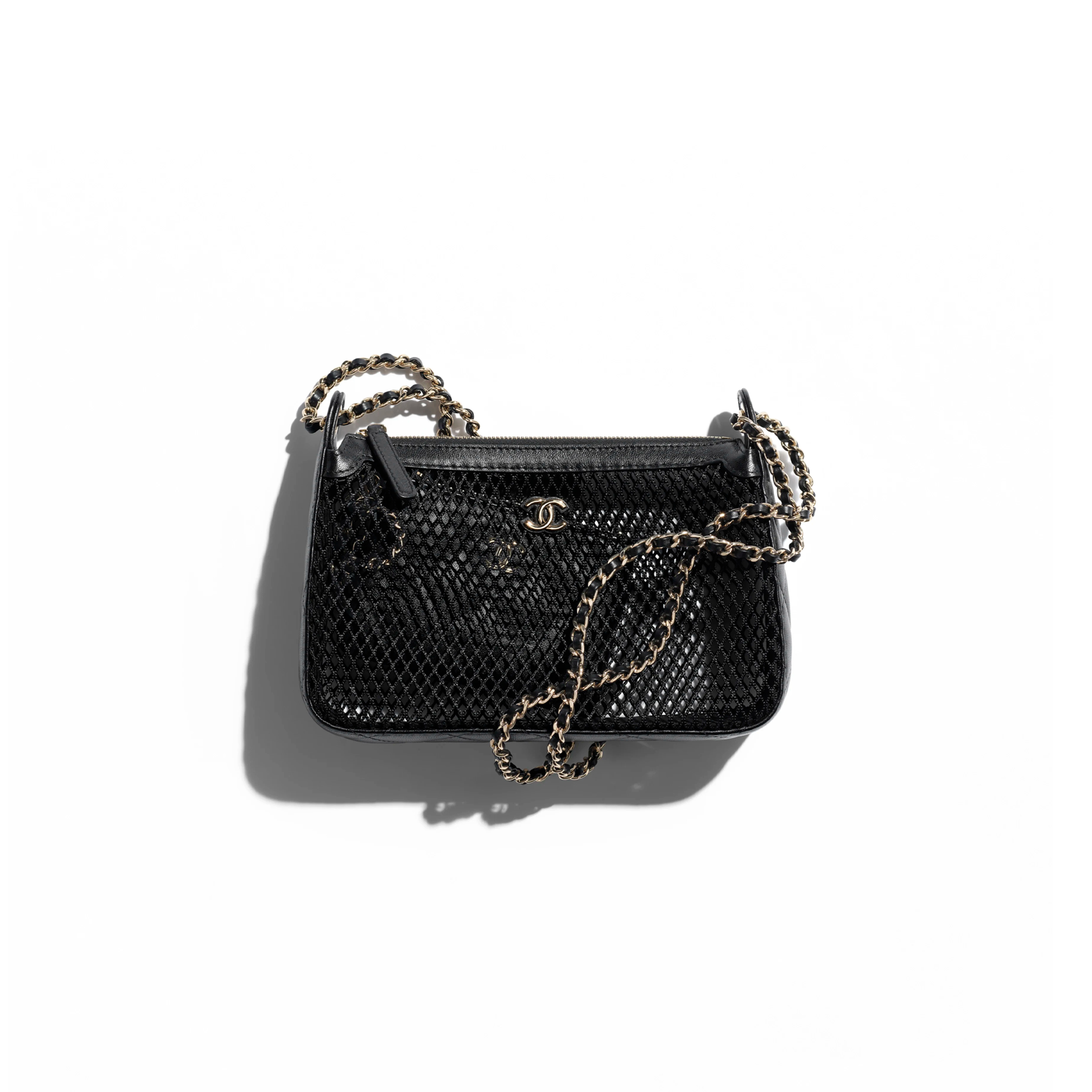 Ch*el clutch with chain ap4572 (20*13*4.5cm)